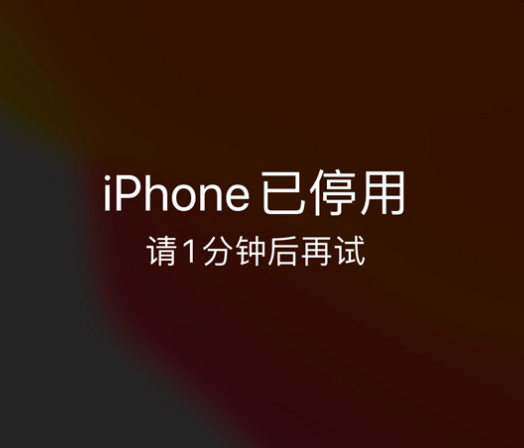 香格里拉苹果手机维修分享:iPhone 显示“不可用”或“已停用”怎么办？还能保留数据吗？ 