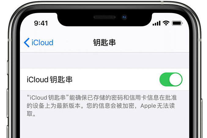 香格里拉苹果手机维修分享在 iPhone 上开启 iCloud 钥匙串之后会储存哪些信息 